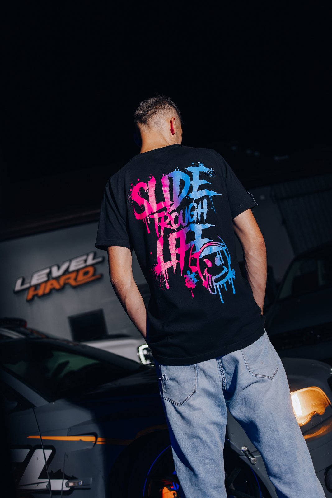 T-shirt SLIDE THROUGH LIFE - obrazek 3